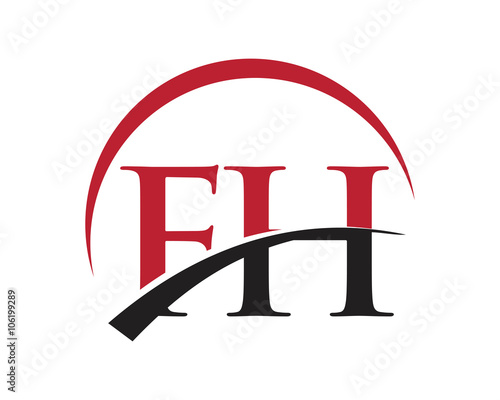 FH red letter logo swoosh