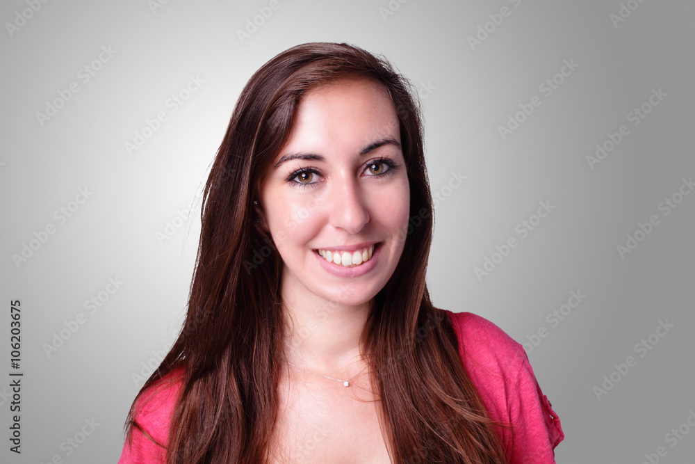 Portrait of smiling student Portrait of smiling student
