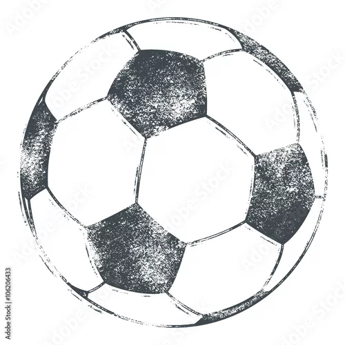 Obraz Piłka nożna / piłka nożna - wygląd grunge