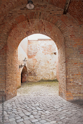 The catacombs in citadel Spandau. Germany.