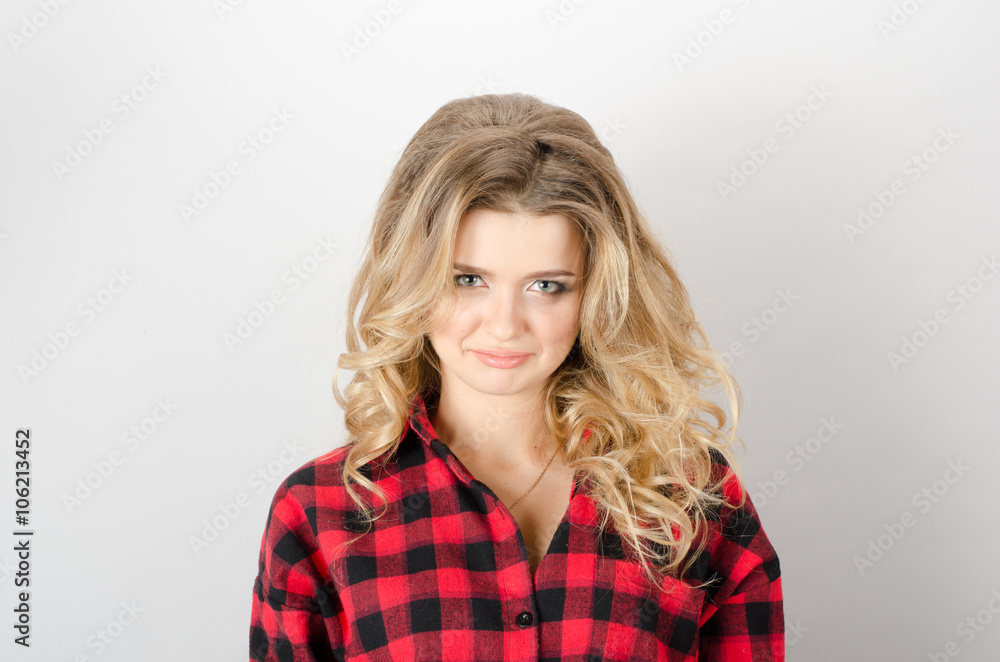 Portrait of beautiful sad woman Portrait of beautiful sad woman