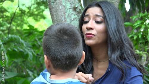 Son Misbehaving With Mother