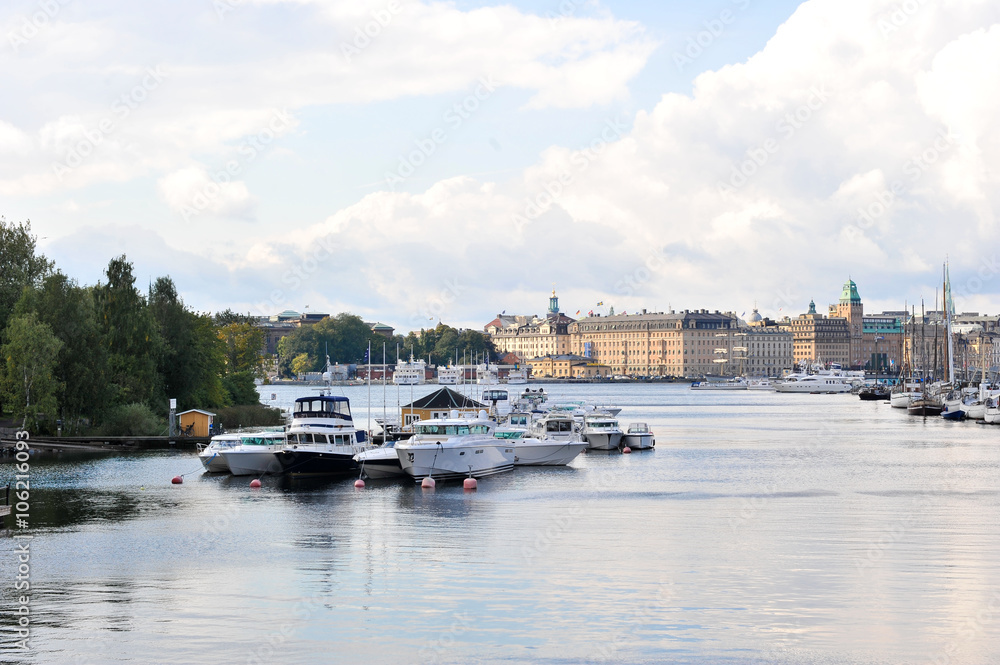 Fototapeta premium Old Town of Stockholm