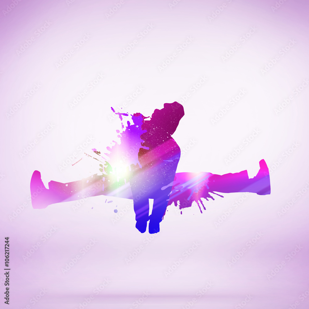 Obraz premium Dancer silhouette