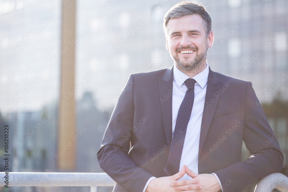 © Photographee.eu - Smiling elegant boss