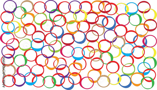 Ovals in colors