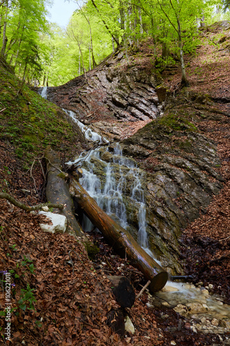 Kleiner Wasserfall bei Hammersbach