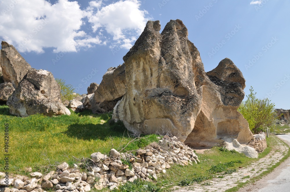 Rock churches in Phrygian Valley - Ayazini