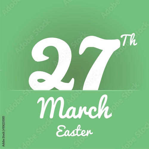 Easter 2016 Typography