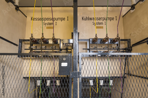 Schaltanlage im Kraftwerk