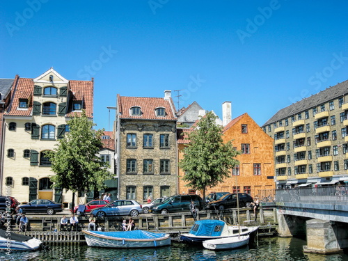 Canvas Print Kopenhagen Christianshavn