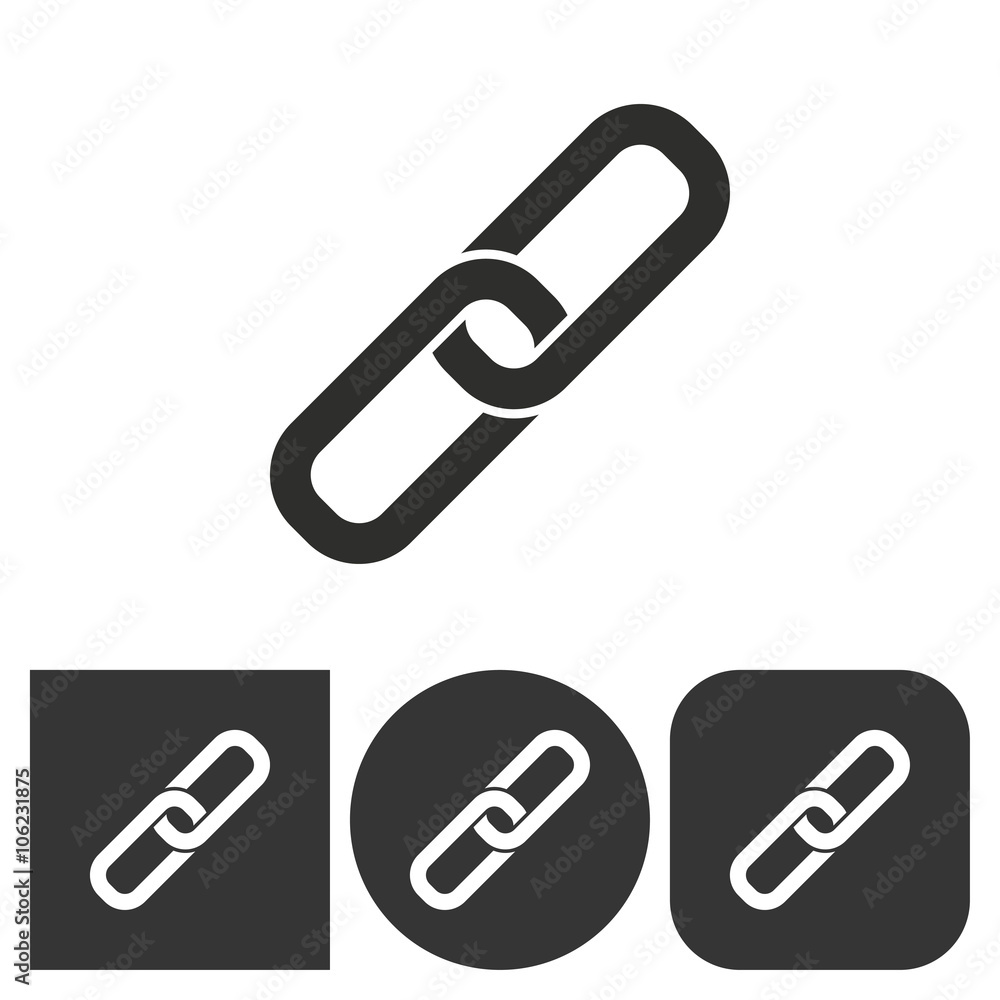 Link - vector icon. Link - vector icon.