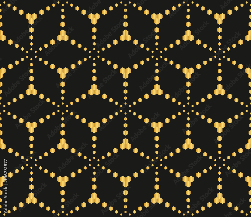 seamless Hexagon pattern background seamless Hexagon pattern background