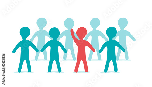 Personalità e carattere per distinguersi del gruppo