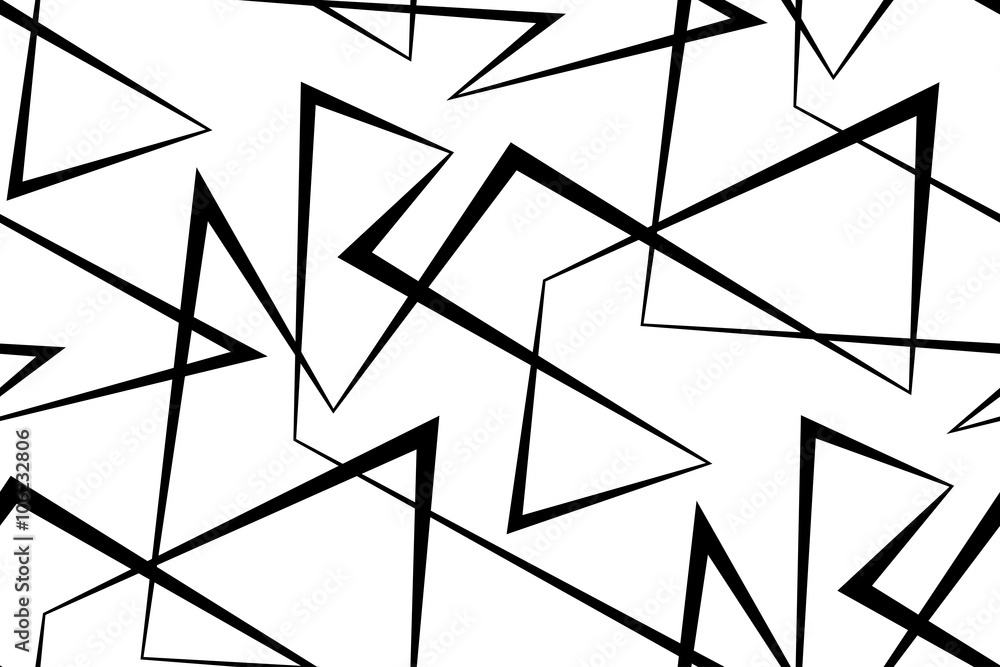 Abstract vector seamless white background of black lines. Abstract vector seamless white background of black lines.