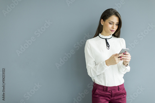 Businesswoman on the phone