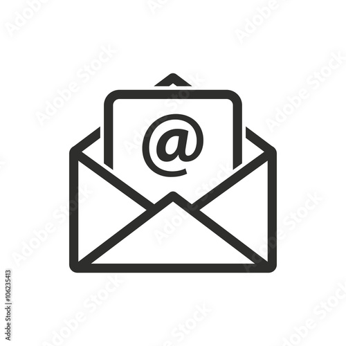 Mail  - vector icon.