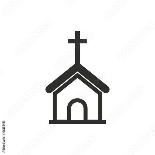 Church - vector icon.
