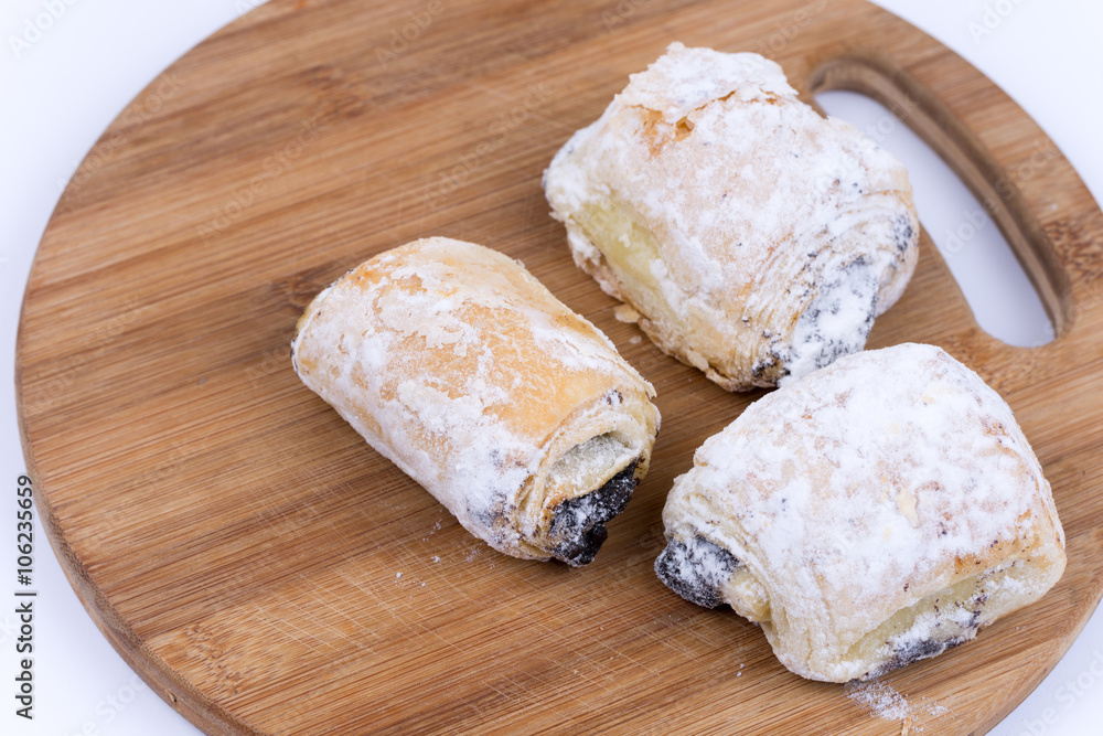 Cookies with poppy seed and powder sugar Cookies with poppy seed and powder sugar
