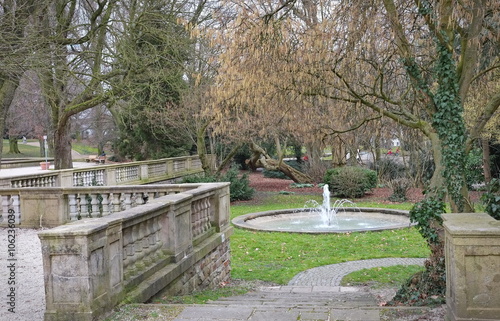 Aachen Stadtpark Brunnen 1