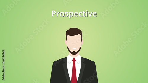 prospective client illustration businessman