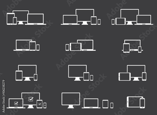 Pictogrammes Multi-écrans