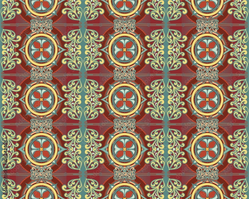 seamless pattern vintage