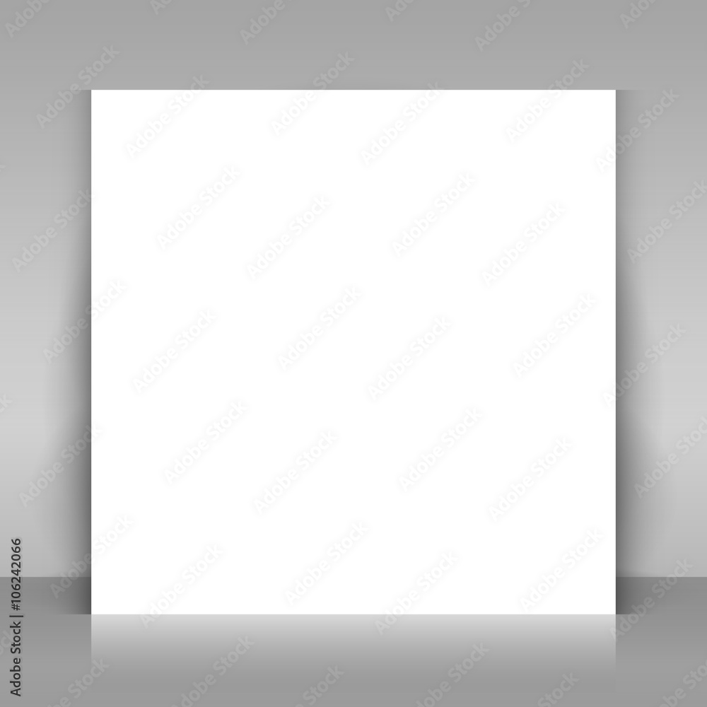 Square card mock up. Square card mock up.