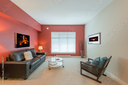 Interior design of a luxury living room © karamysh