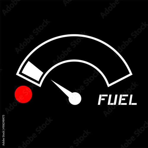 low fuel icon