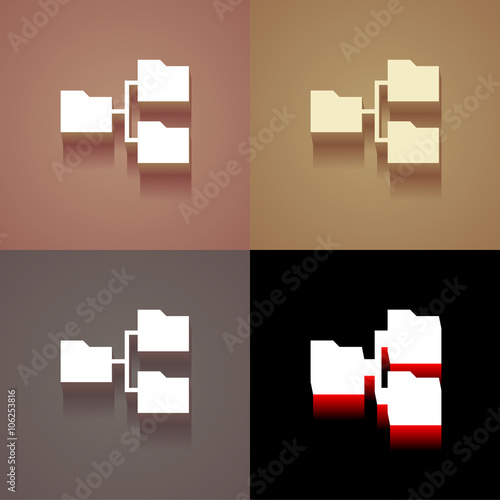 3_Vintage_Icons_With_Long_Shadow