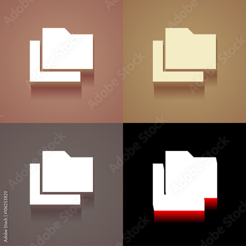 3_Vintage_Icons_With_Long_Shadow