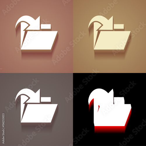 3_Vintage_Icons_With_Long_Shadow