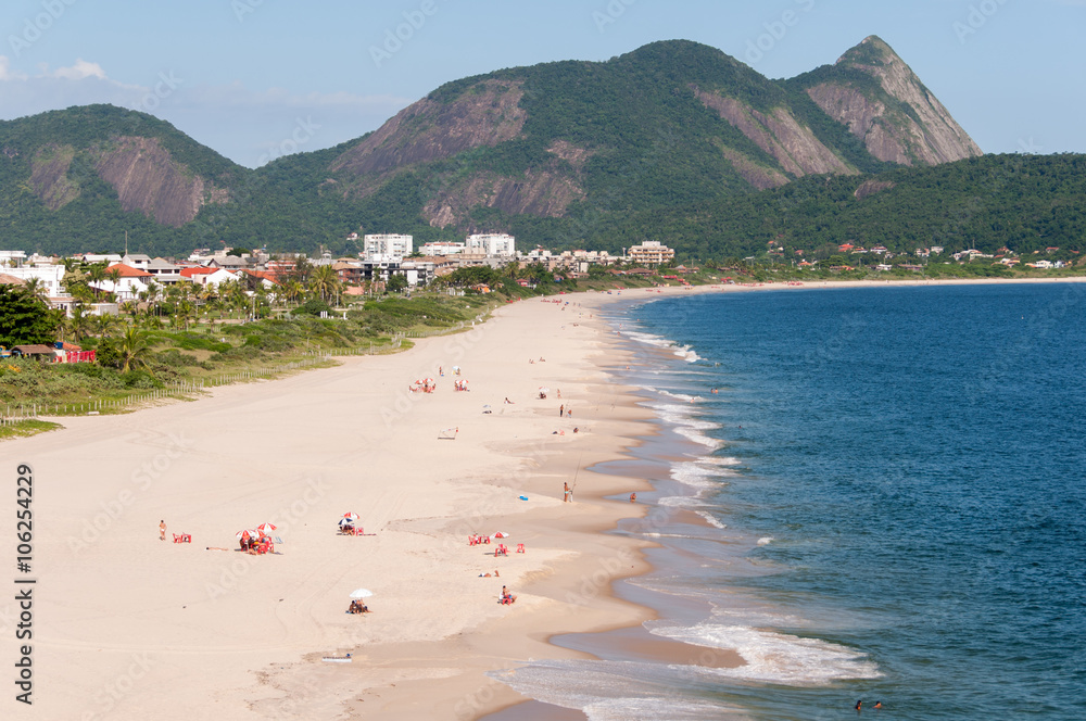 Camboinhas Beach in Niteroi, Rio de Janeiro State