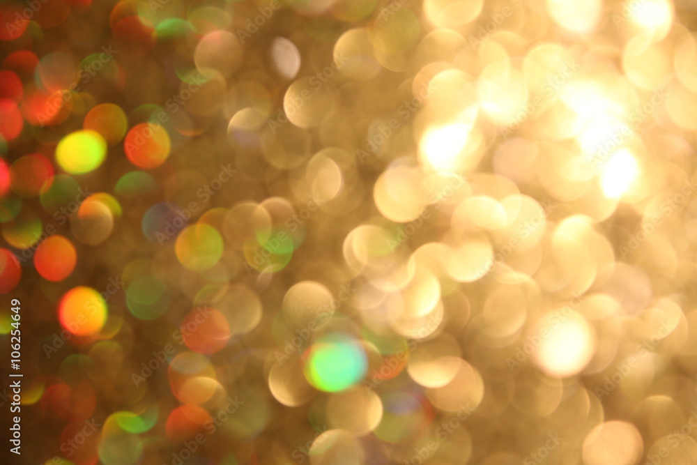 Obraz premium Bokeh GLitzer