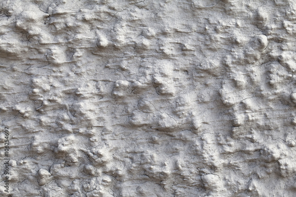Wall plaster, close-up Wall plaster, close-up