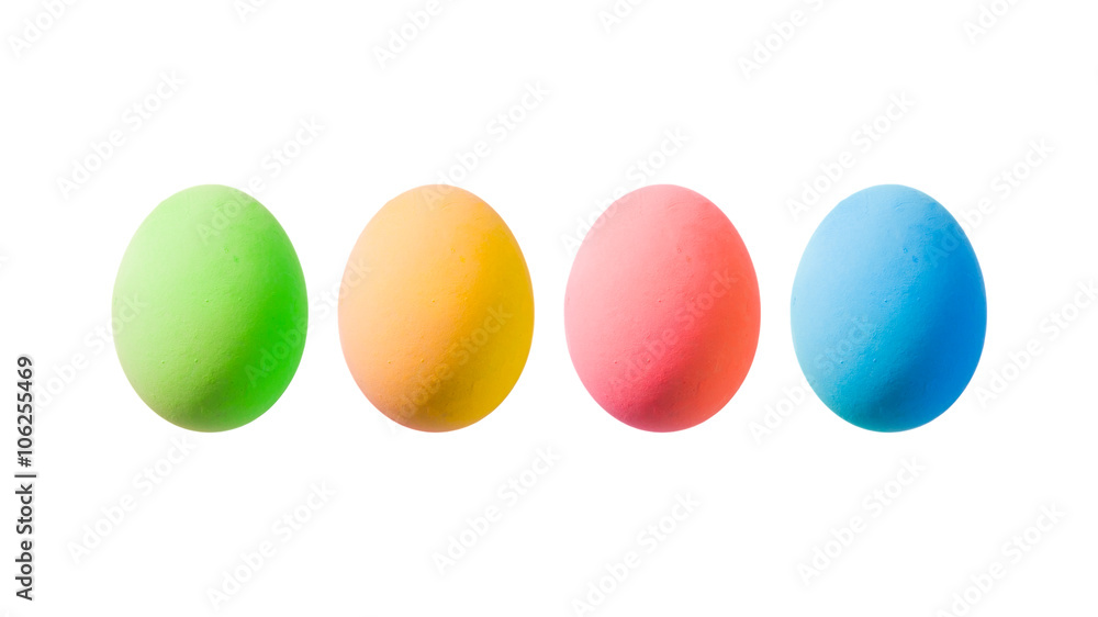Coloured easter eggs Coloured easter eggs