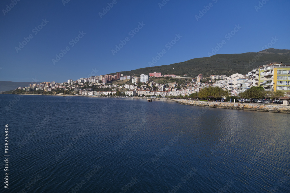 Gemlik town in Bursa Province by the Sea of Marmara, Turkey