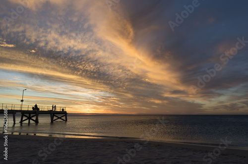 Normanville Jetty at Sunset, South Australia