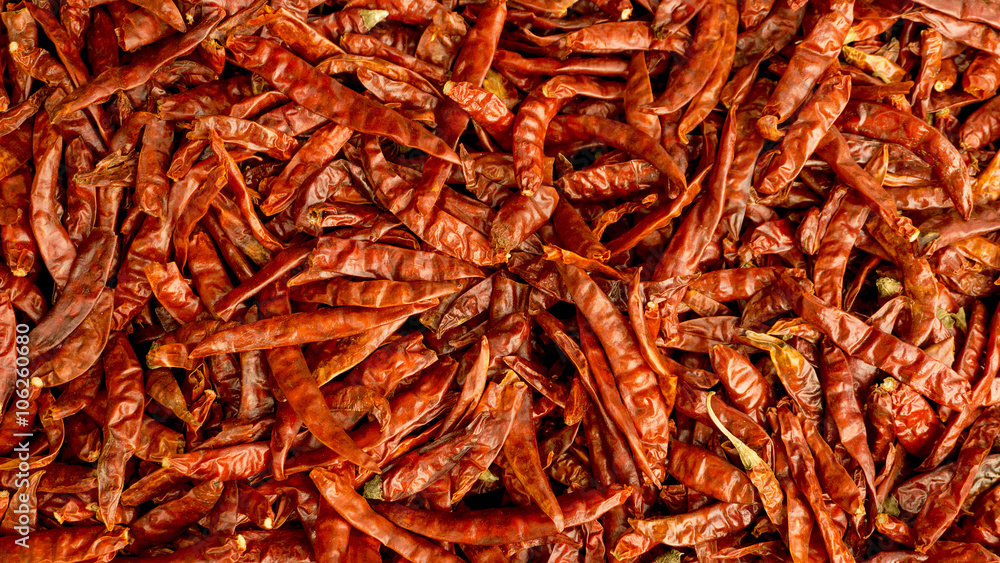 Chili pepper background.