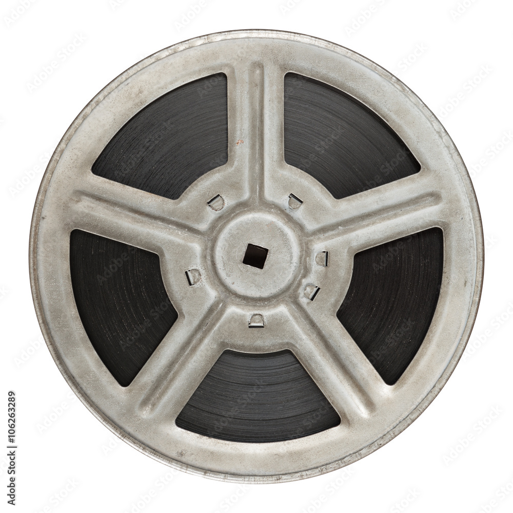 Obraz premium Old film reel