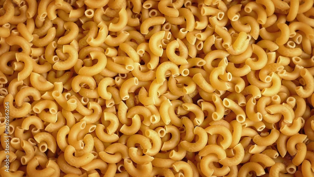 Macaroni Pasta Rotating Macaroni Pasta Rotating