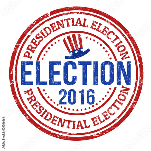 Free Download Election 2016 stamp - GFXLoad