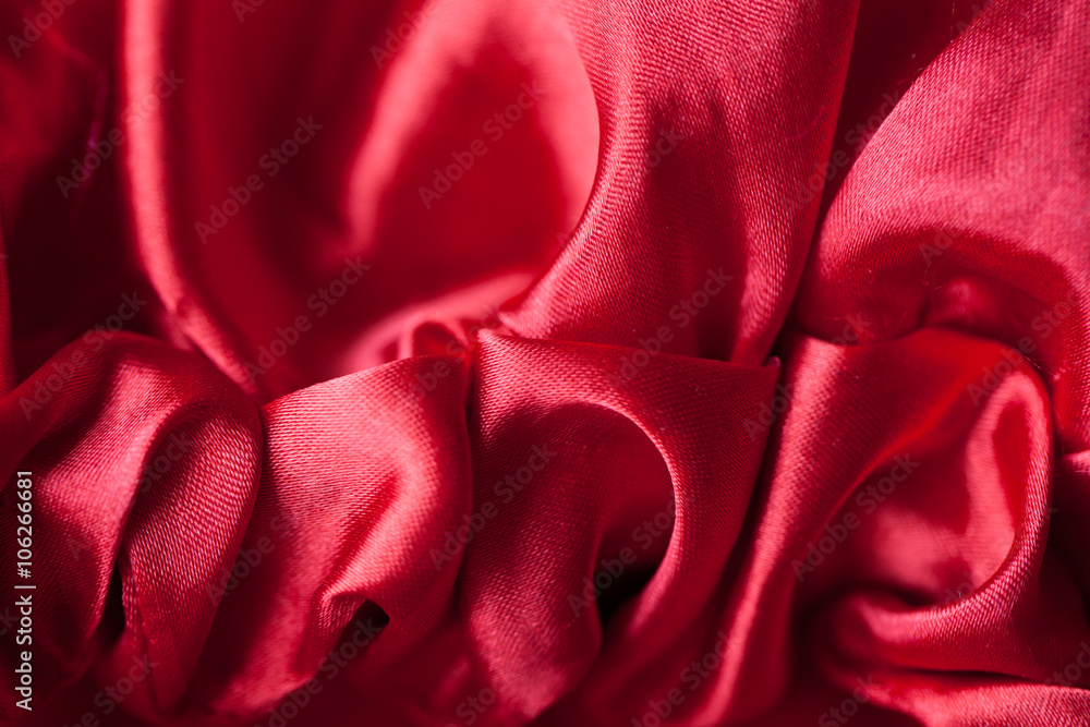 Red satin background Red satin background