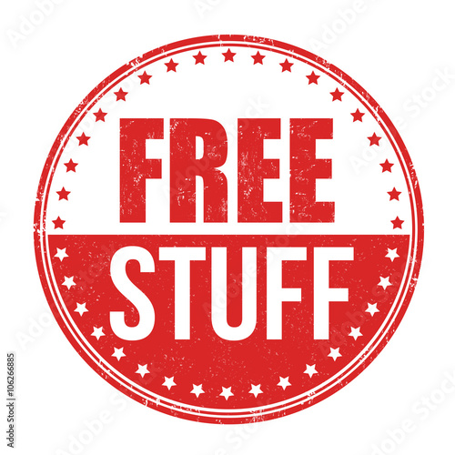Free stuff stamp