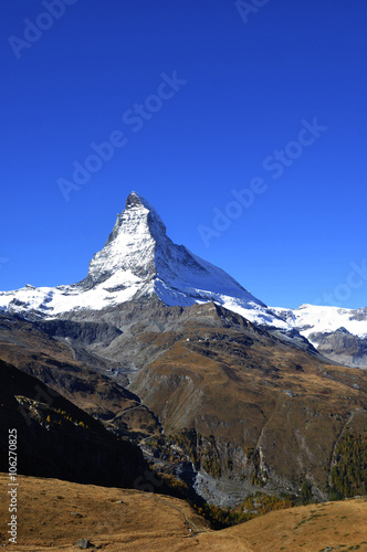 Matterhorn-Alpenpanorama vom Gornergrad