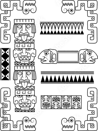 mayan patterns
 photo