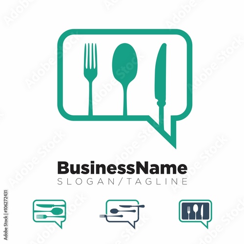 restaurant vector logo icon