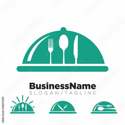 restaurant vector logo icon