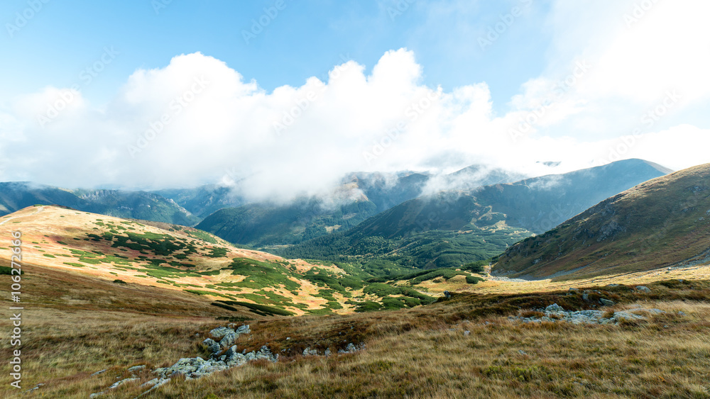 View of Tatra Mountains in Slovakia